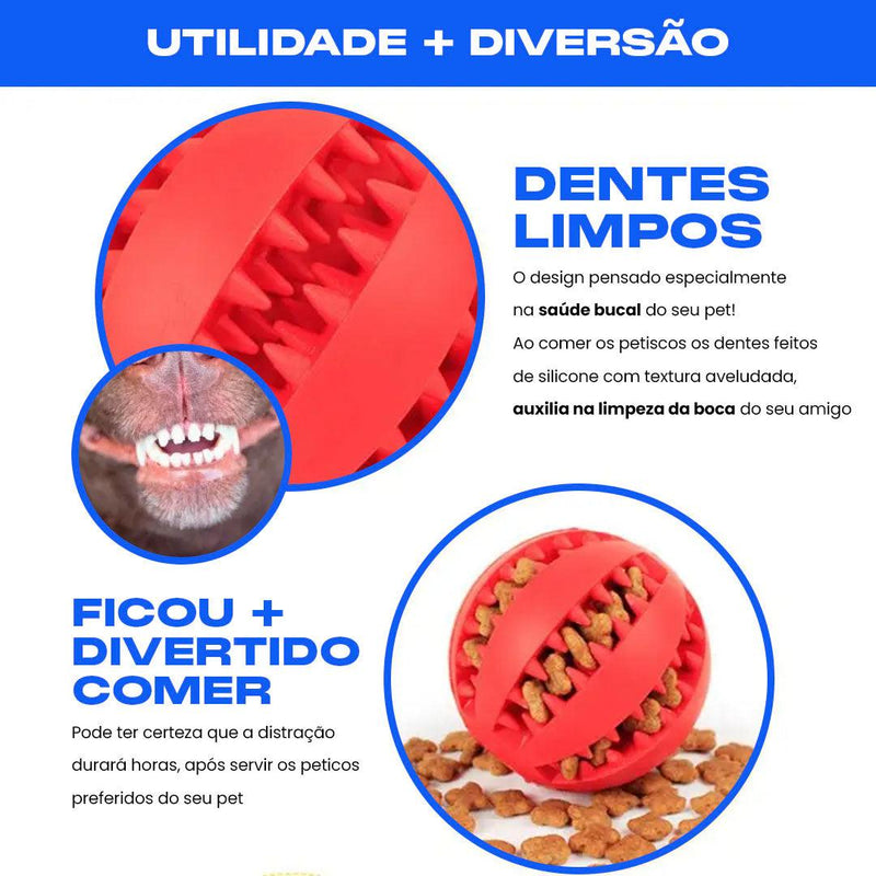 Bola Limpa Dentes ZonePet® - ZonePet